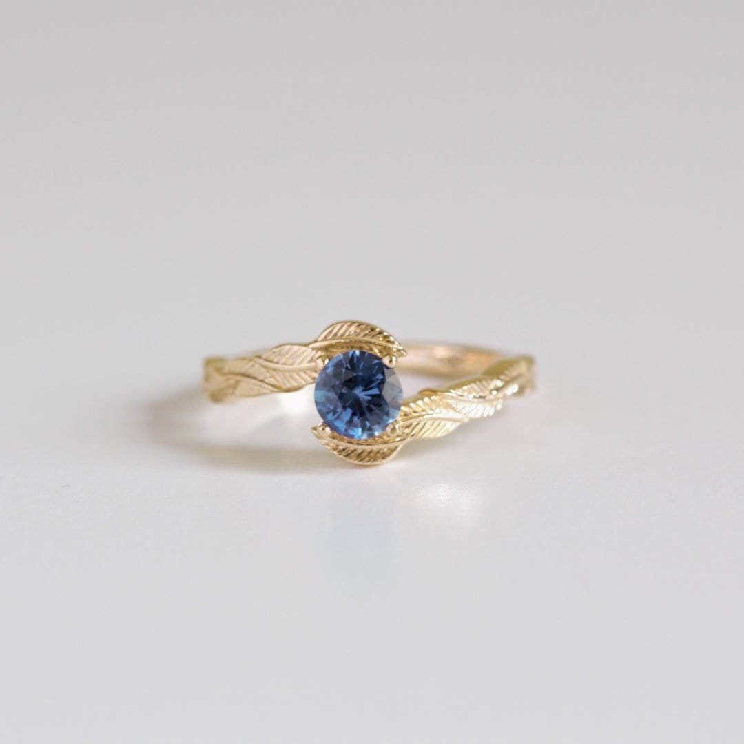 blue-sapphire-leaf-engagement-ring-rose-gold
