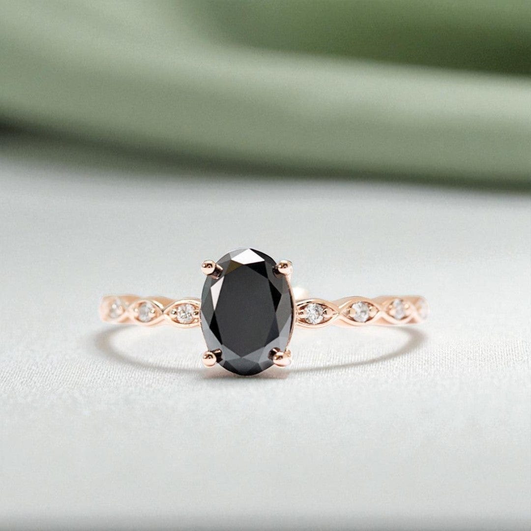 black-diamond-diamond-engagement-ring-rose-gold