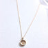 Fox charm necklace in 14k gold - Vinny & Charles