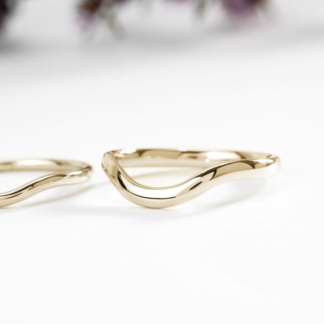 2mm Curved Wedding Band - Vinny & Charles