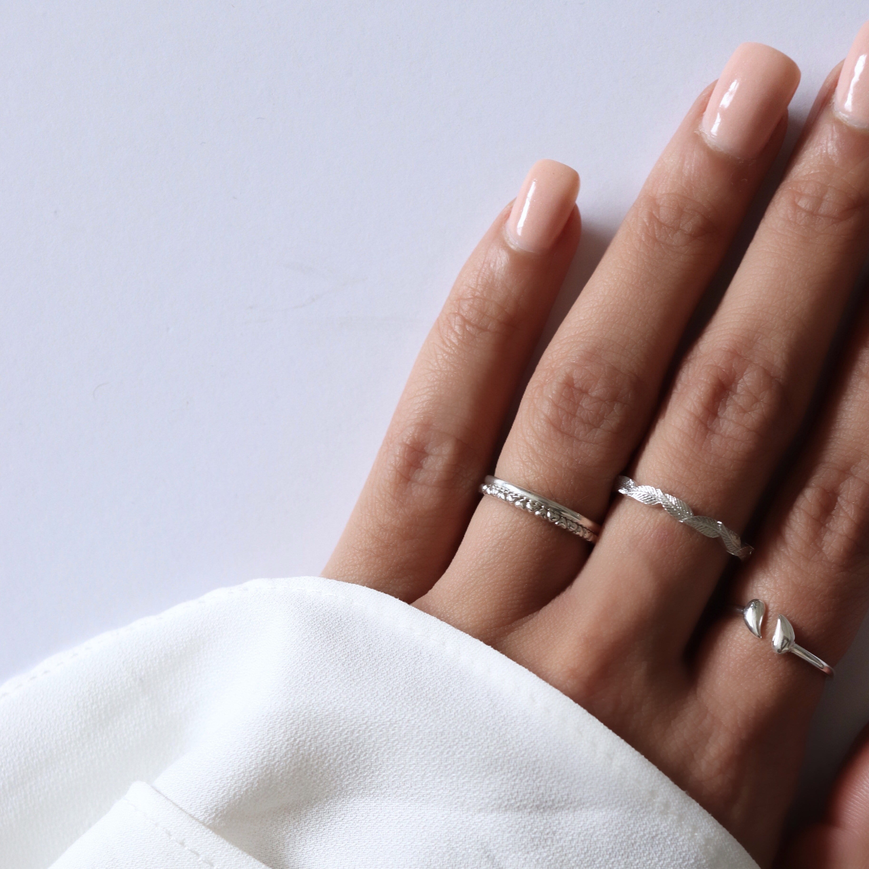 14k Gold Teardrop Ring - Vinny & Charles