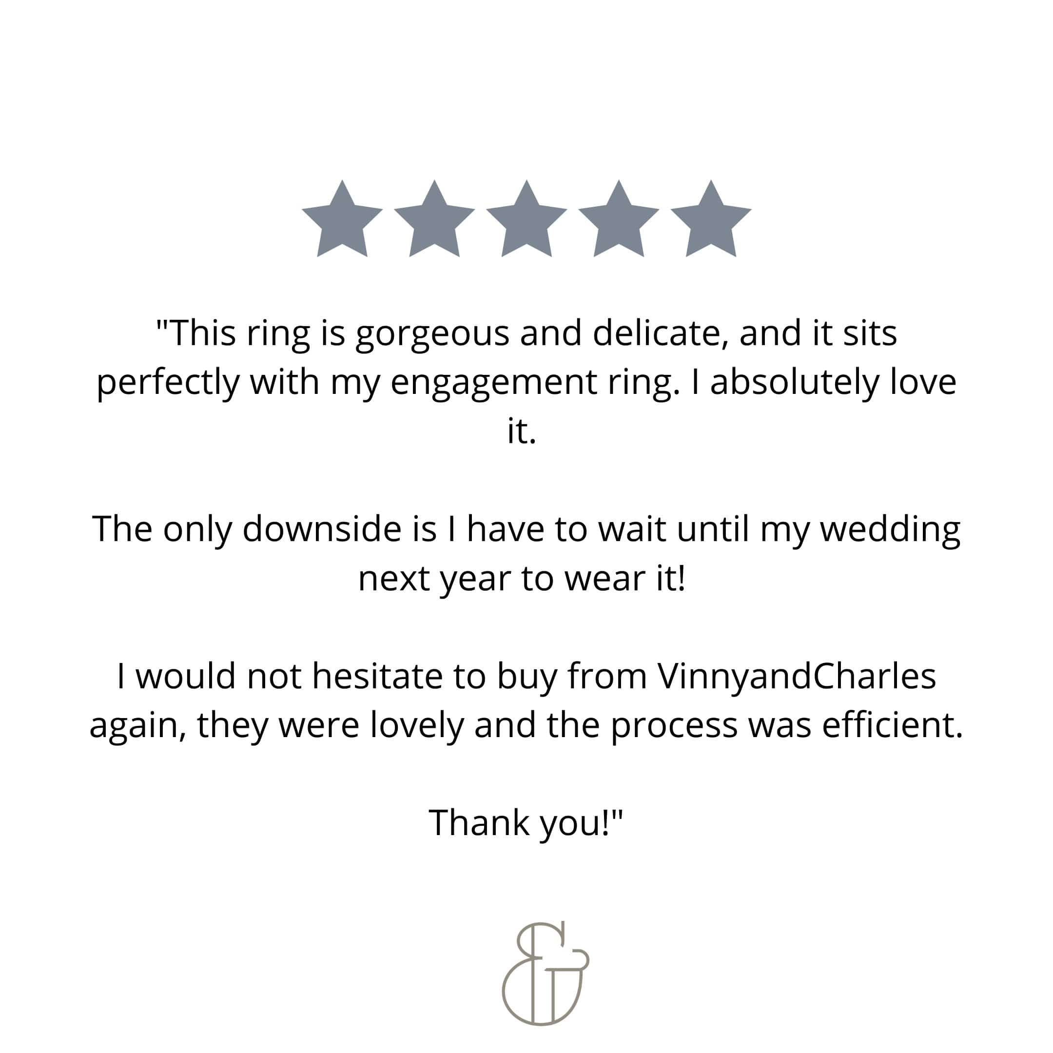 Curved Wedding Band - Vinny & Charles