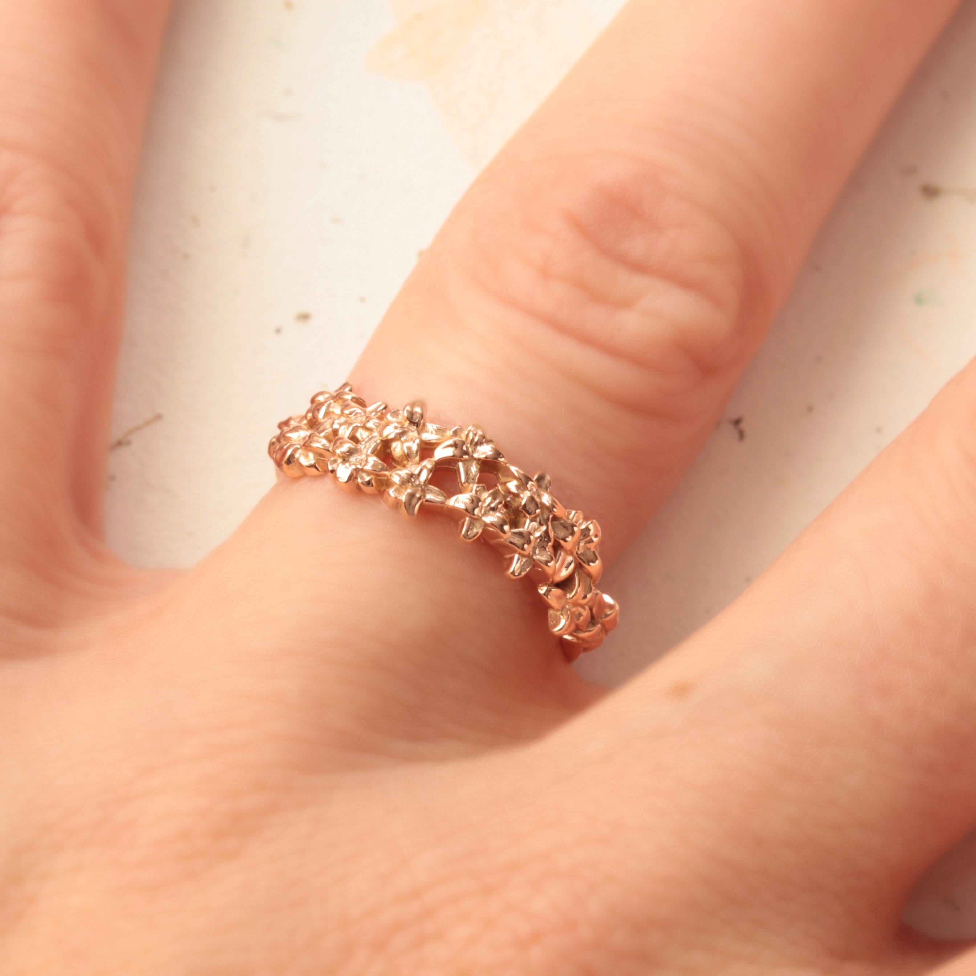 Blossom Wedding Ring - Vinny & Charles