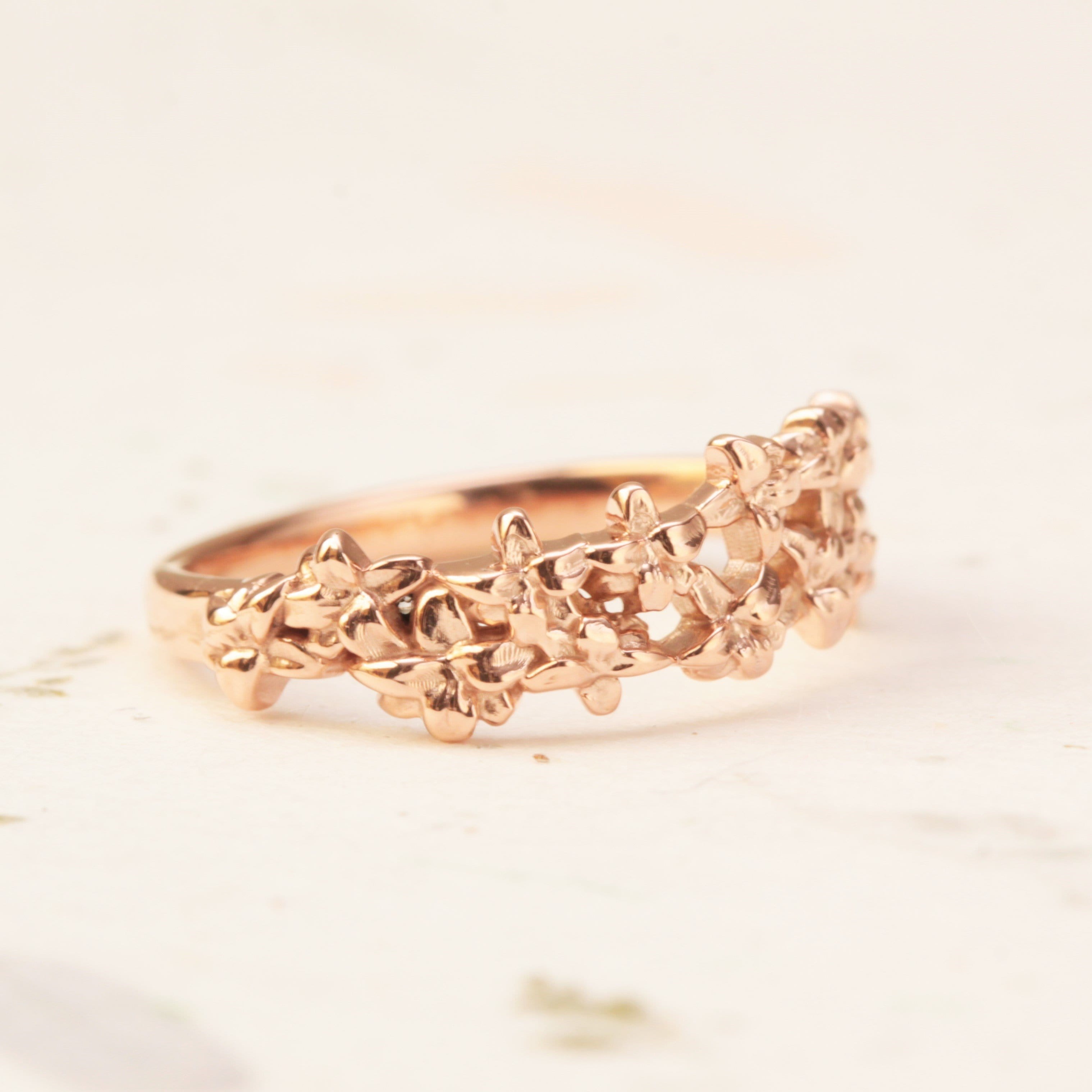 Blossom Wedding Ring - Vinny & Charles