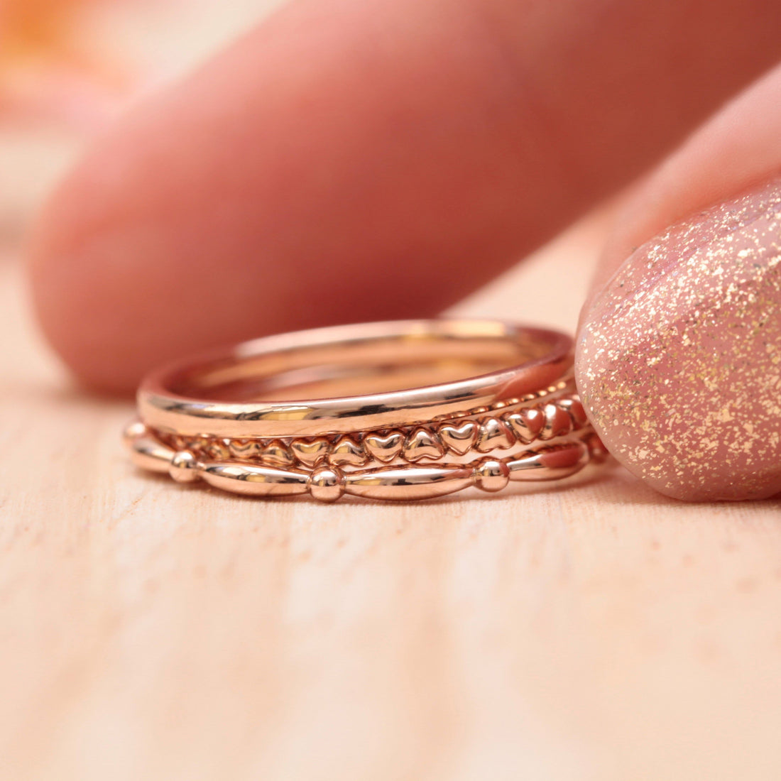 Heart eternity wedding ring - Vinny & Charles