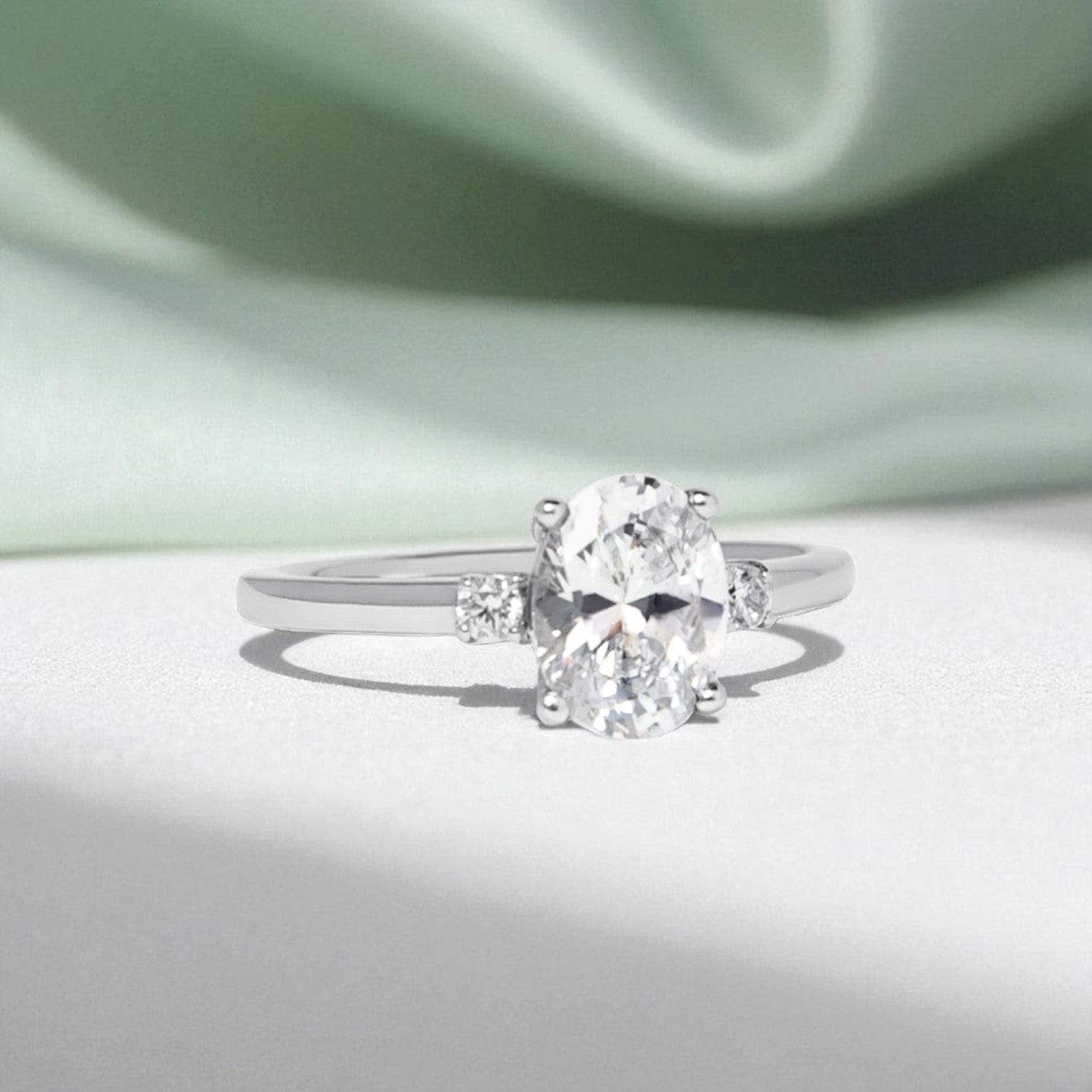 A Moissanite Engagement Ring That Feels Right — Not Just Sparkly